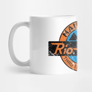 Distressed Denver & Rio Grande Western Railroad Mug